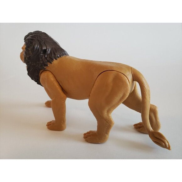 Lion toy, king of the Jungle Adjustable  Figure 6" x 5 in. W/ Retractable Mouth - Picture 5 of 12